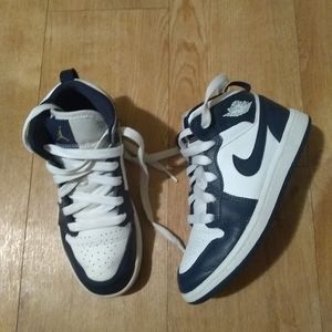 Nike kids Air Jordan flight high top shoes